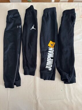 Jordan, Under Armour, And Timberland Boys Sweats Size 6